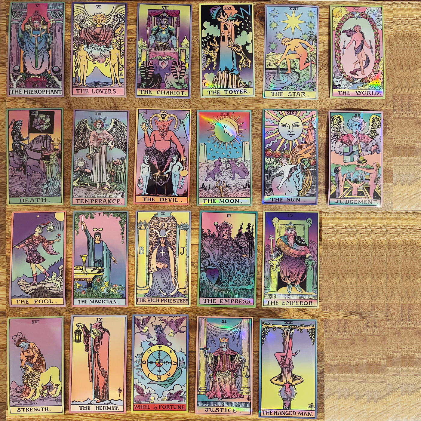 Tarot Hand' Sticker by holykrak  The moon tarot card, Tarot cards